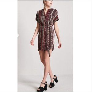 Forever 21 Boho Style Red Tunic Dress Size Small